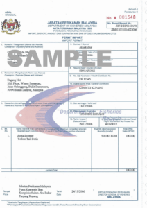 Import License 