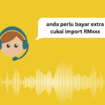 minta bayar cukai import