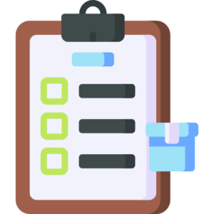 icon of checking list