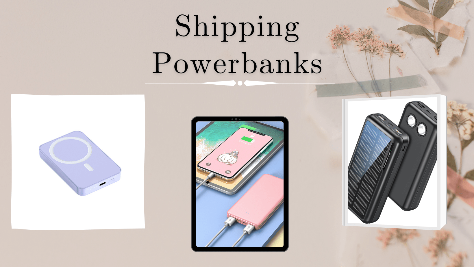 Shipping Power Banks from China to Malaysia