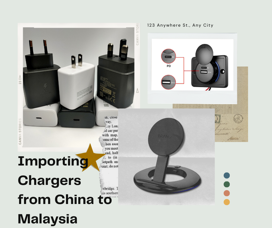 Sourcing Chargers from China to Malaysia