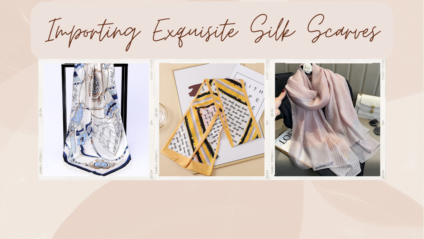 Importing Exquisite Silk Scarves from China to Malaysia