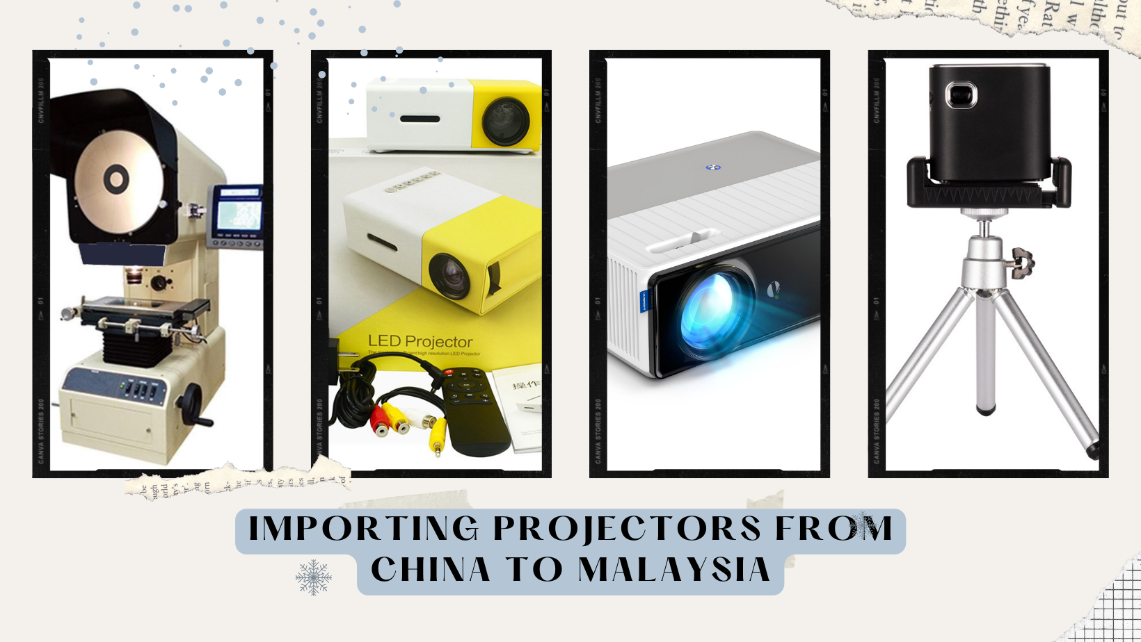 Importing Projectors from China to Malaysia