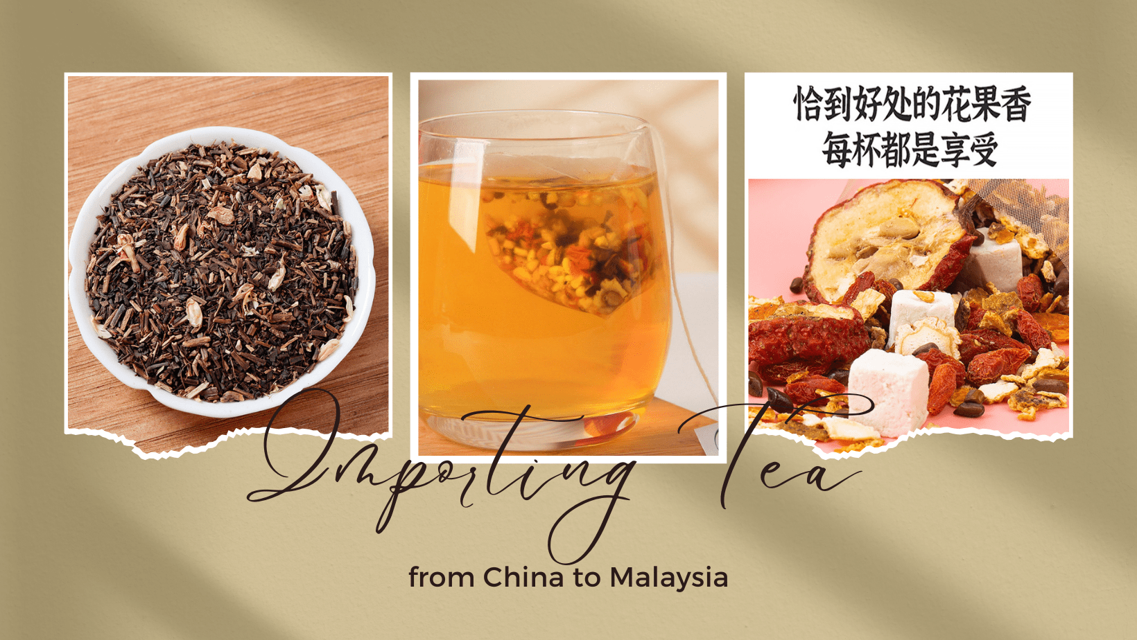 Importing Tea from China to Malaysia