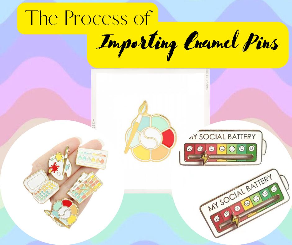Import Enamel Pins from China to Malaysia