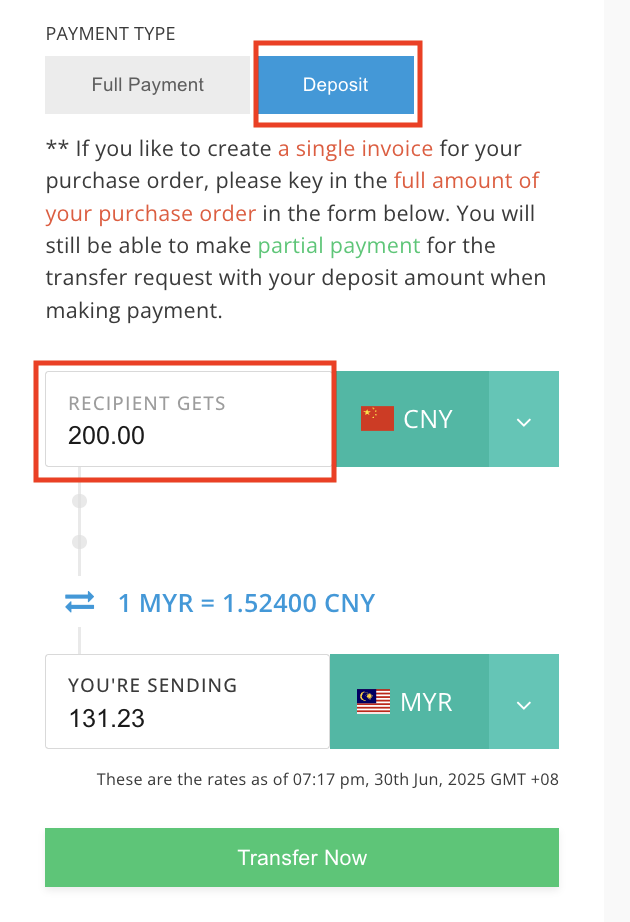 Malaysia Partial Payment Orders: Step-by-Step Processing Guide