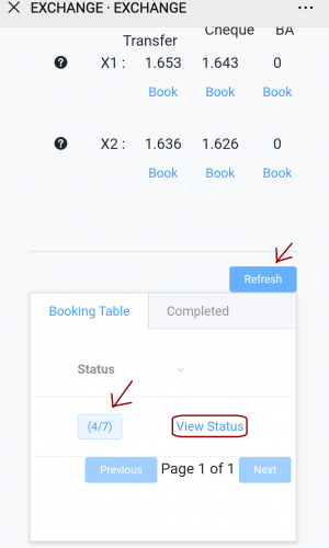booking table 2 booking table 2